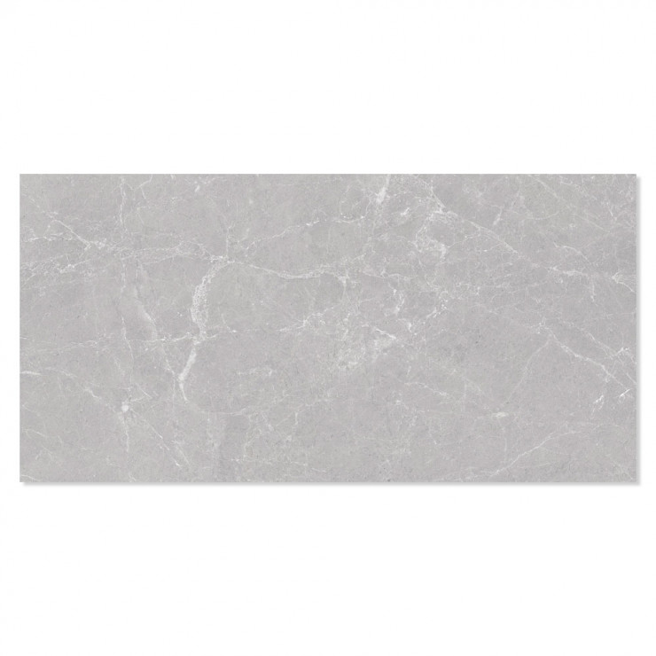 Marmor Klinker Saphir Ljusgrå Blank 60x120 cm-1